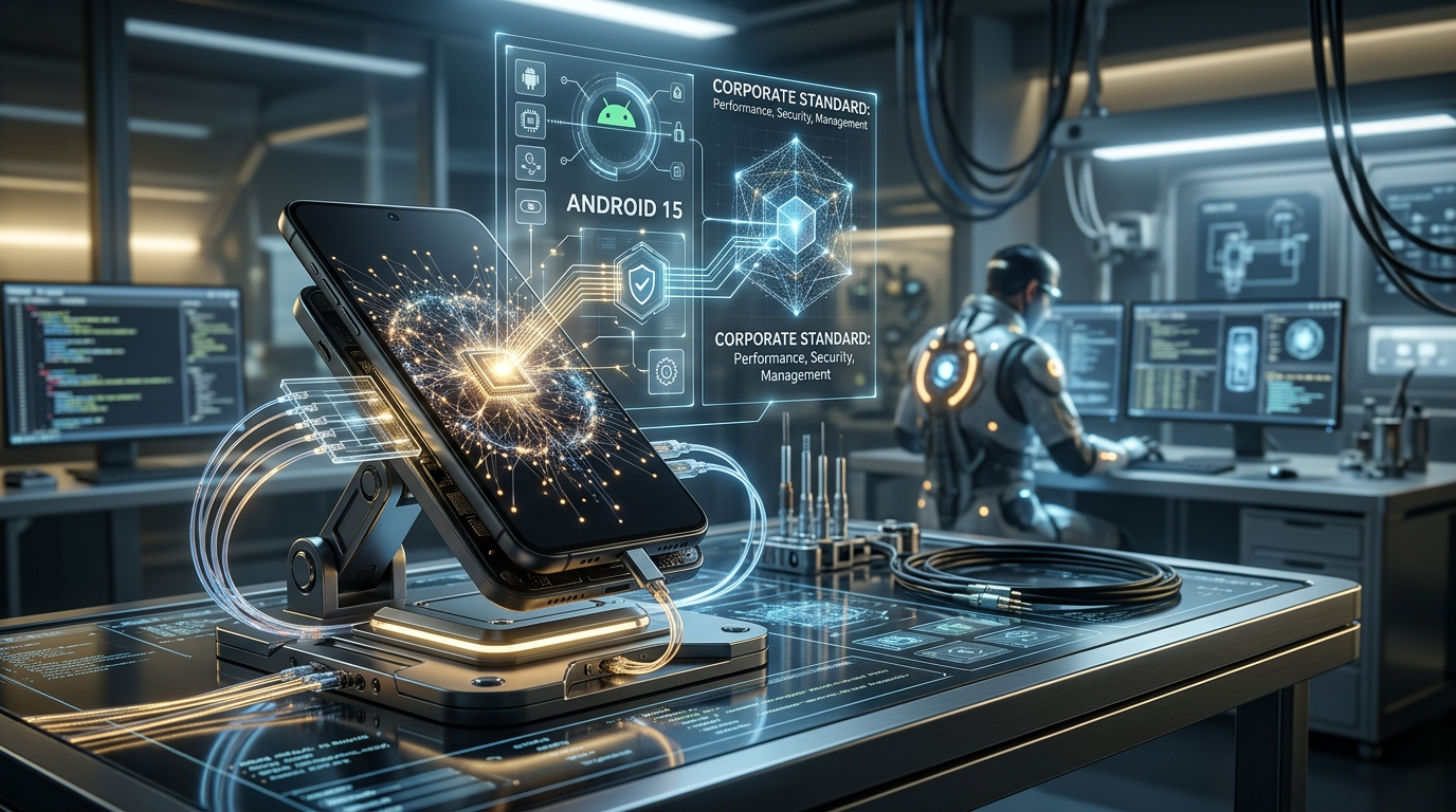 Smartphones em 2026: IA on-device, Android 15 e o novo padrão corporativo | EuNerd
