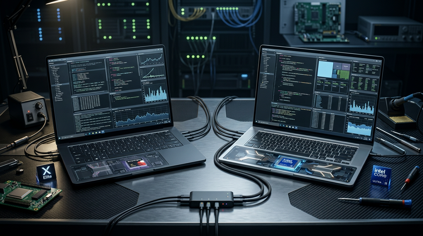 Snapdragon X Elite vs Intel Core Ultra: qual notebook escolher em 2026 para trab | EuNerd