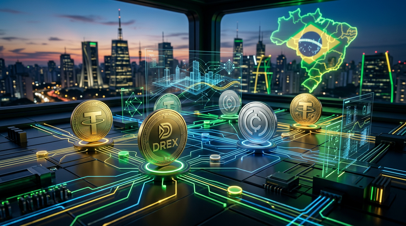 Stablecoins no Brasil 2026: USDT, USDC e Drex sob Análise Técnica Profunda | EuNerd