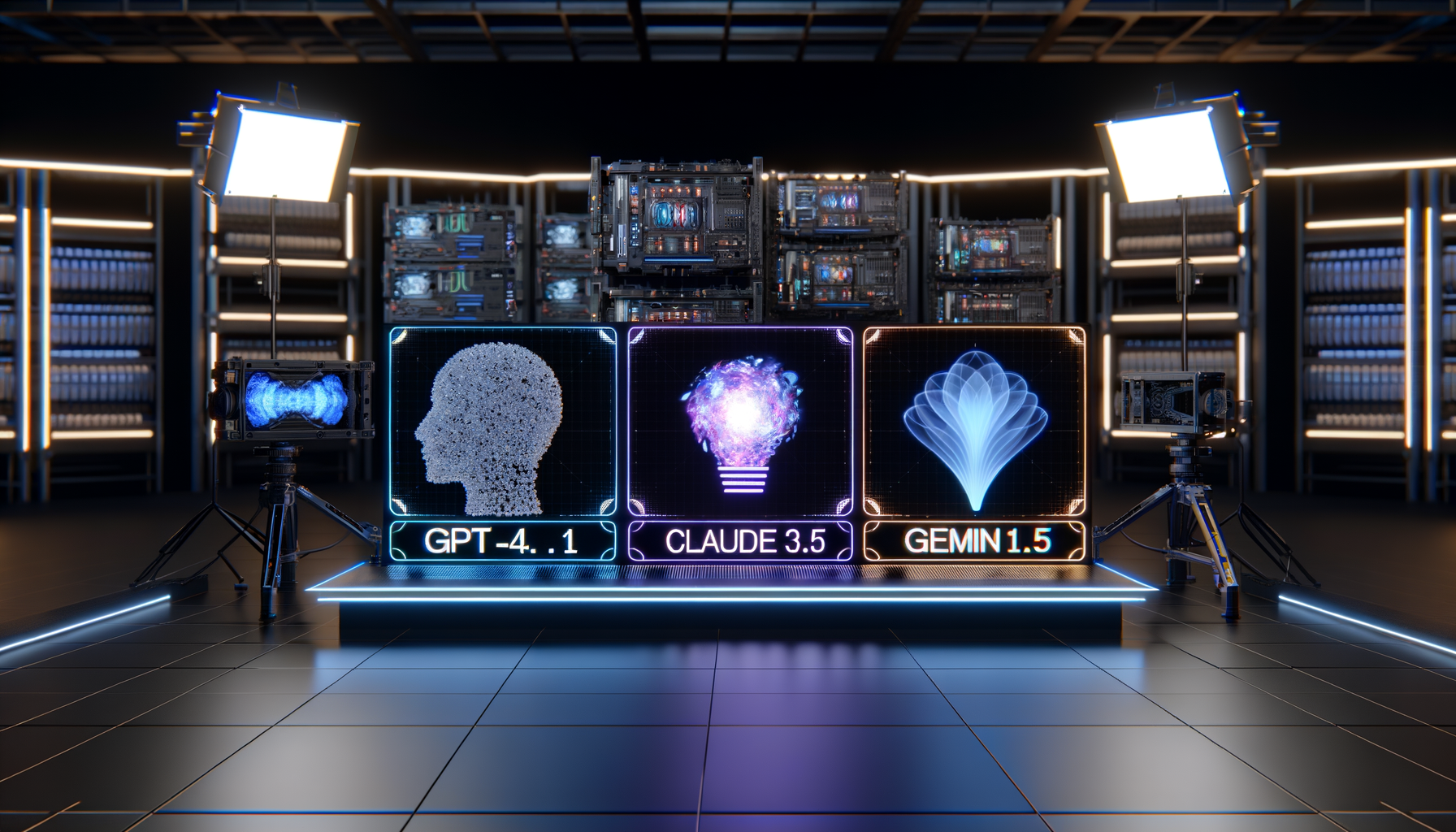 GPT-4.1, Claude 3.5, Gemini 1.5 e Llama 3.1: Qual Stack de IA Realmente Vale a P | EuNerd