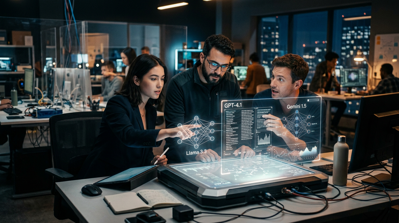 OpenAI GPT-4.1, Gemini 1.5 e Llama 3.3: A Guerra das Startups de IA que Está Red | EuNerd