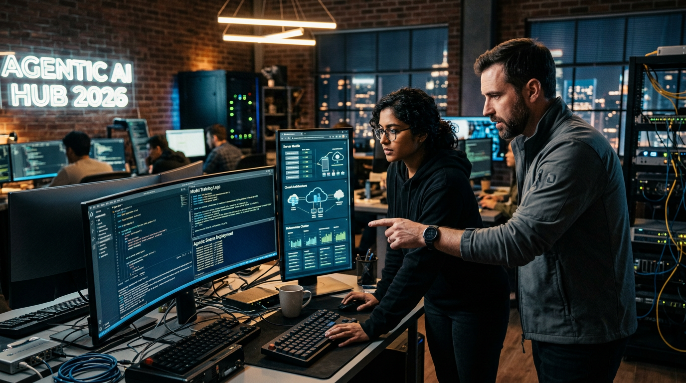 Startups de IA Agêntica em 2026: o novo campo de batalha para Devs e Sysadmins | EuNerd
