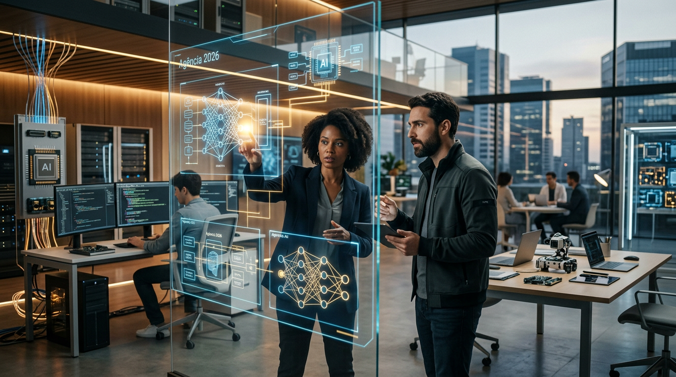 Startups de IA Agêntica em 2026: A Nova Infraestrutura que Todo Profissional de TI Precisa Dominar Agora | EuNerd