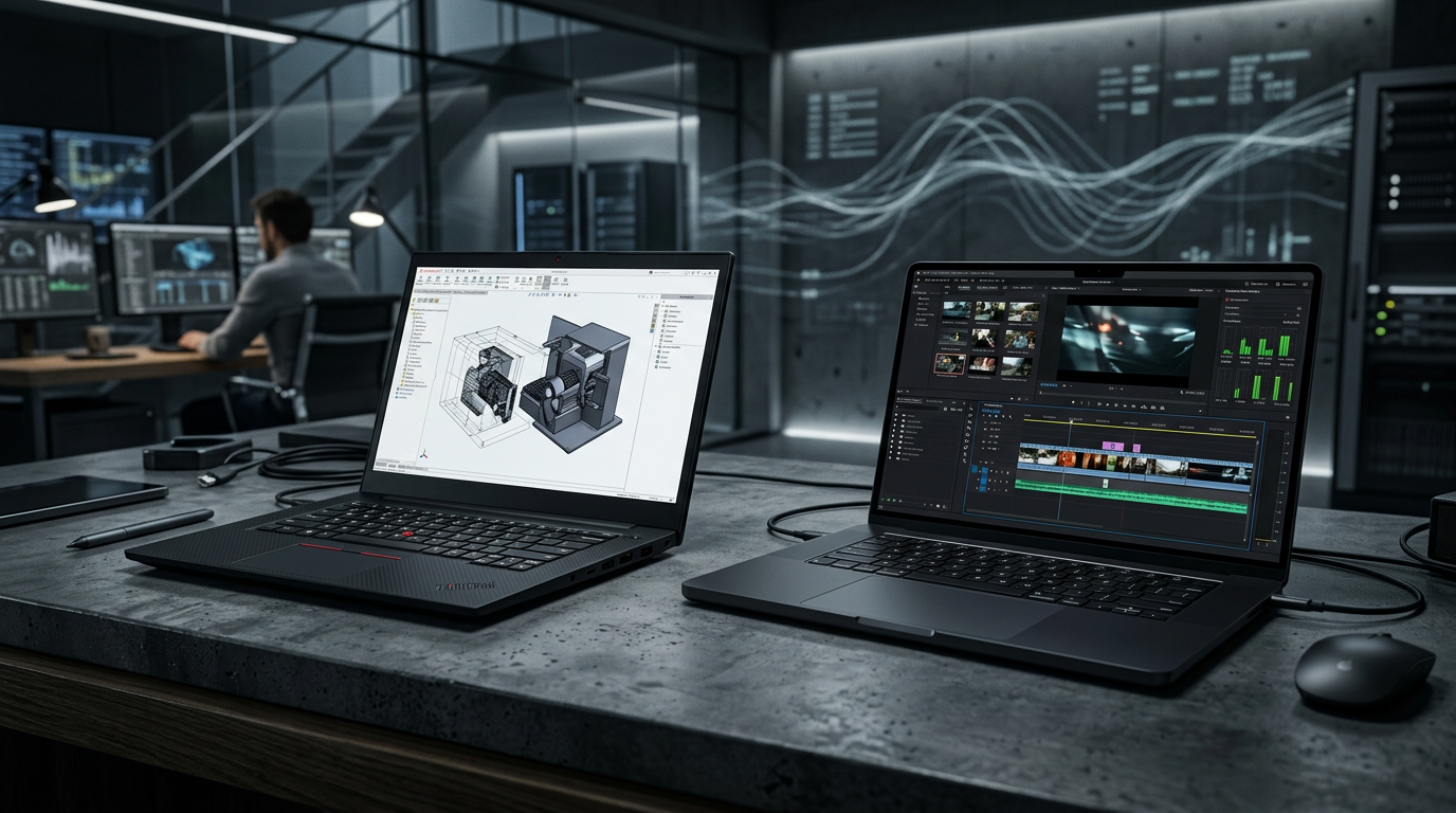 ThinkPad P1 Gen 7 vs MacBook Pro M4 Max: qual workstation móvel entrega mais per | EuNerd