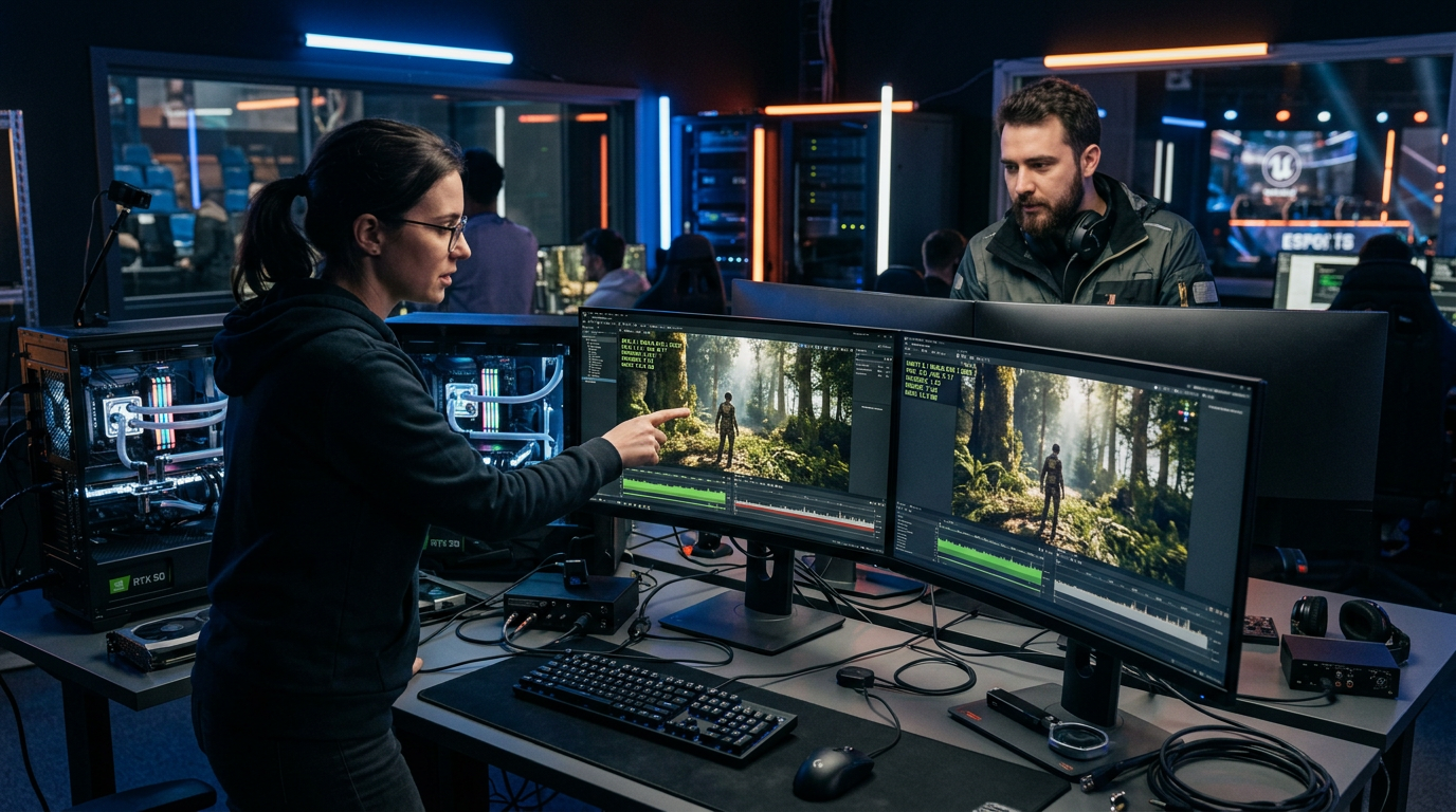 Unreal Engine 5.4 vs Unity 6 em 2026: qual engine entrega mais desempenho real p | EuNerd