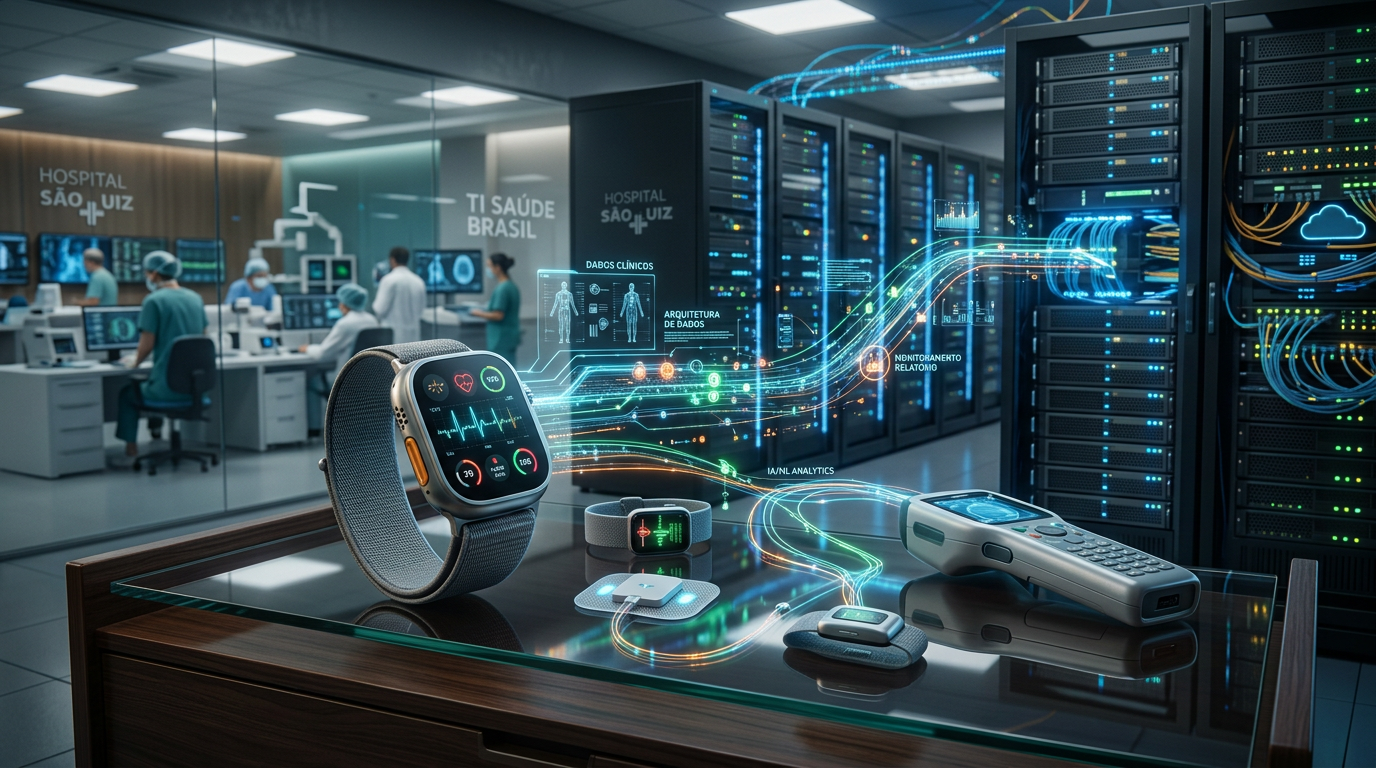Wearables e Saúde Digital em 2026: Arquitetura, Dados Clínicos e o Novo Campo de | EuNerd