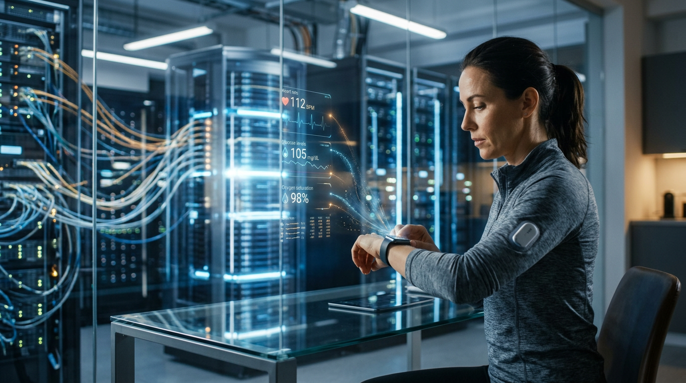 Wearables e Saúde Digital em 2026: A Nova Infraestrutura Crítica da TI | EuNerd