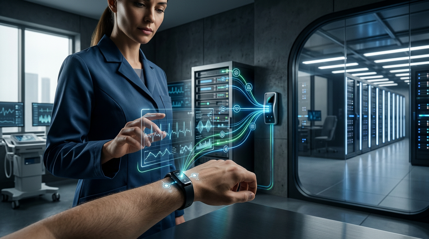 Wearables e Saúde Digital em 2026: Arquiteturas, LGPD e IA Clínica Viraram Exigê | EuNerd