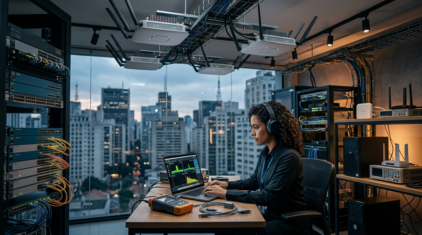 Wi-Fi 7 no Brasil em 2026: o que o profissional de TI precisa dominar agora | EuNerd