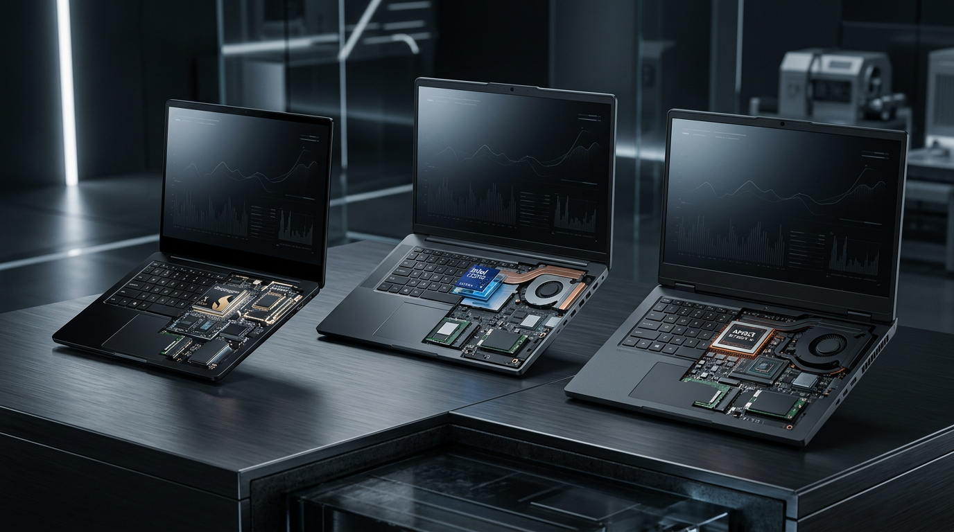 Workstations 2026: Snapdragon X Elite vs Core Ultra vs Ryzen AI — Qual Escolher  | EuNerd