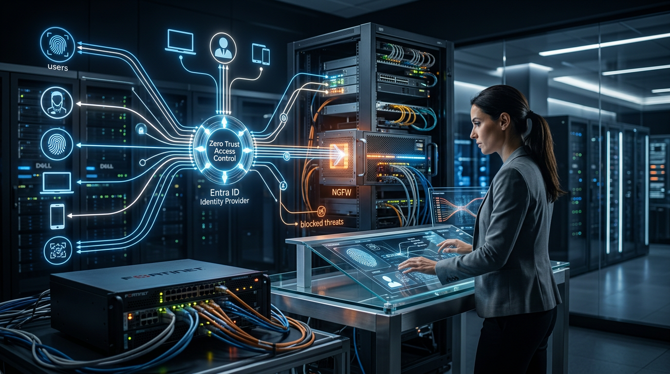 Zero Trust Network Access em 2026: implementação prática com Entra ID e firewall | EuNerd